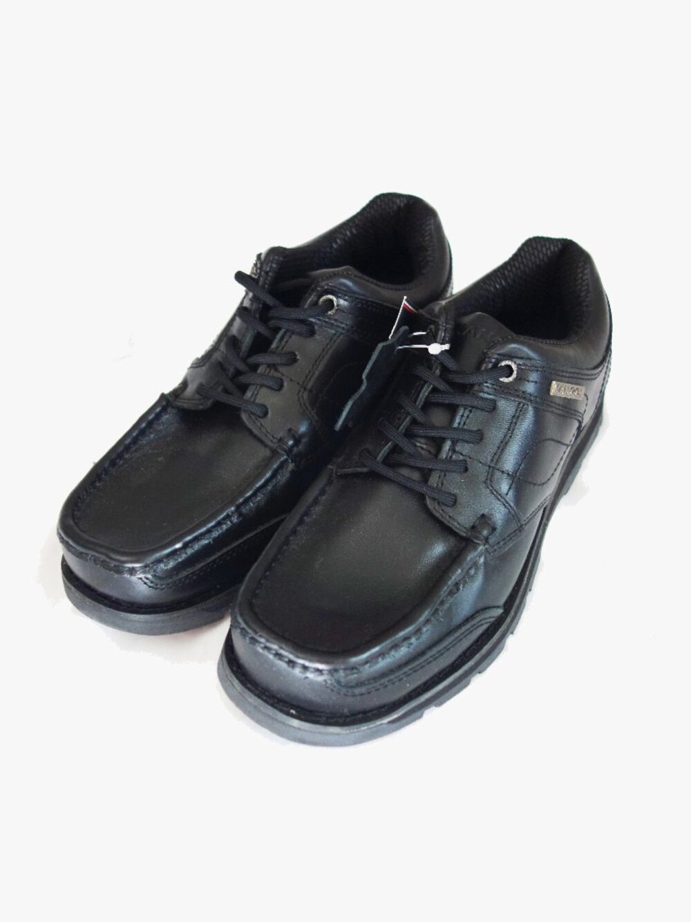 Kangol Mens Harrow Leather Eyelets Lace Up Shoes Moulded Sole Stitched (5.5) NWT